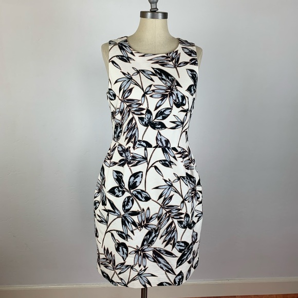 J. Crew Factory Dresses & Skirts - J. Crew Factory Printed Textured Cotton Dress